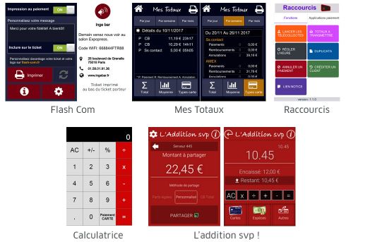 5 applications natives  sur tetra