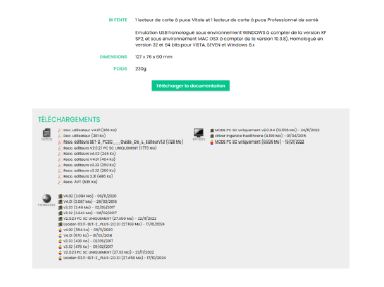 t&eacute;l&eacute;chargements sur fiche produit